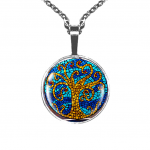 MOSAIC TREE OF LIFE Clario Pendant Necklace